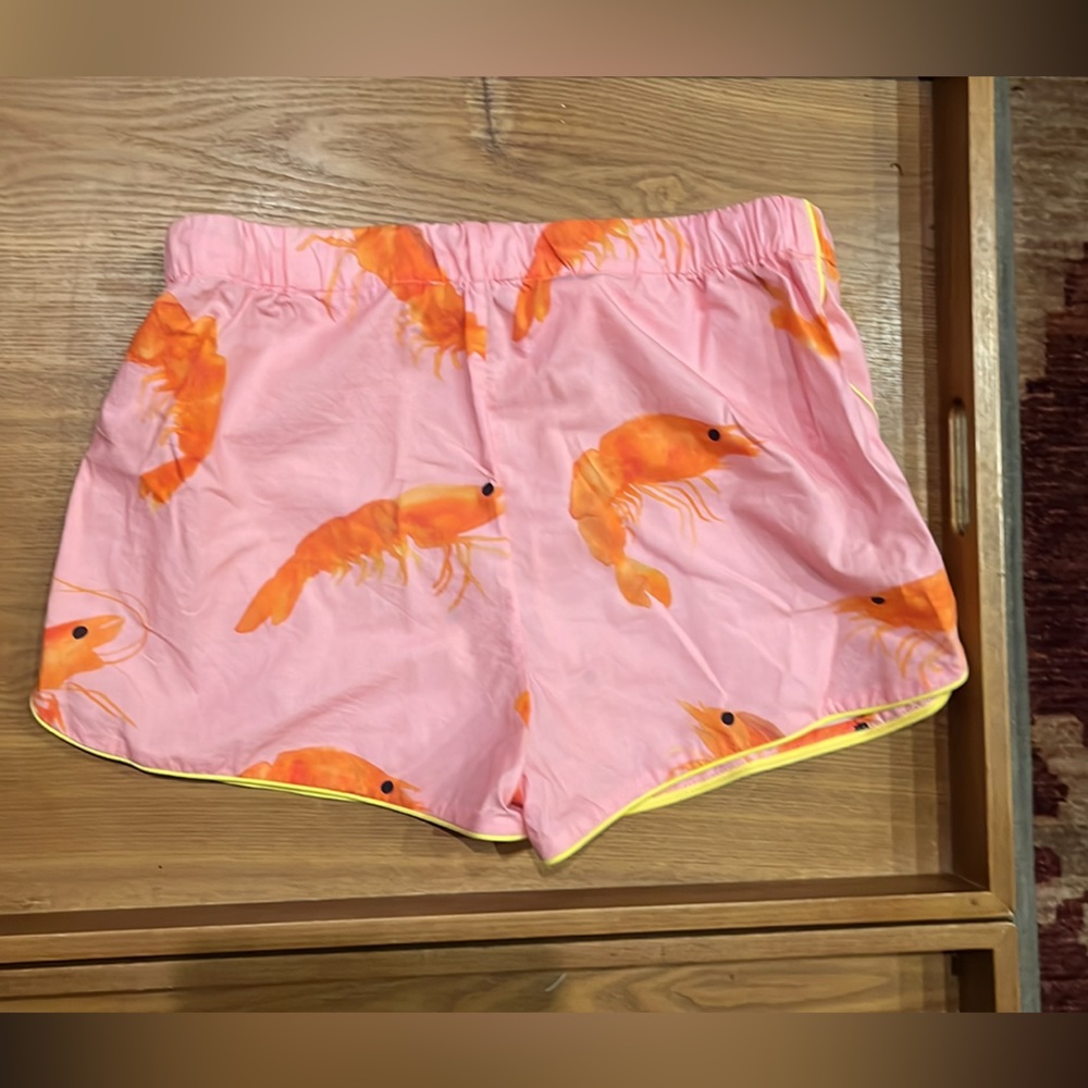 Size large Rachel antonoff prawn shrimp pajama shorts